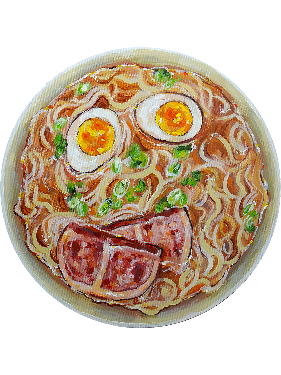 Comfy ramen (original painting)