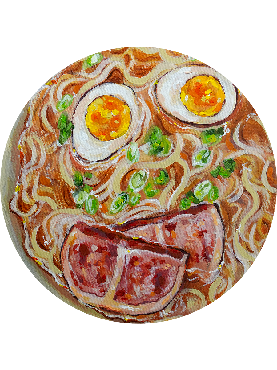 Comfy ramen (original painting)
