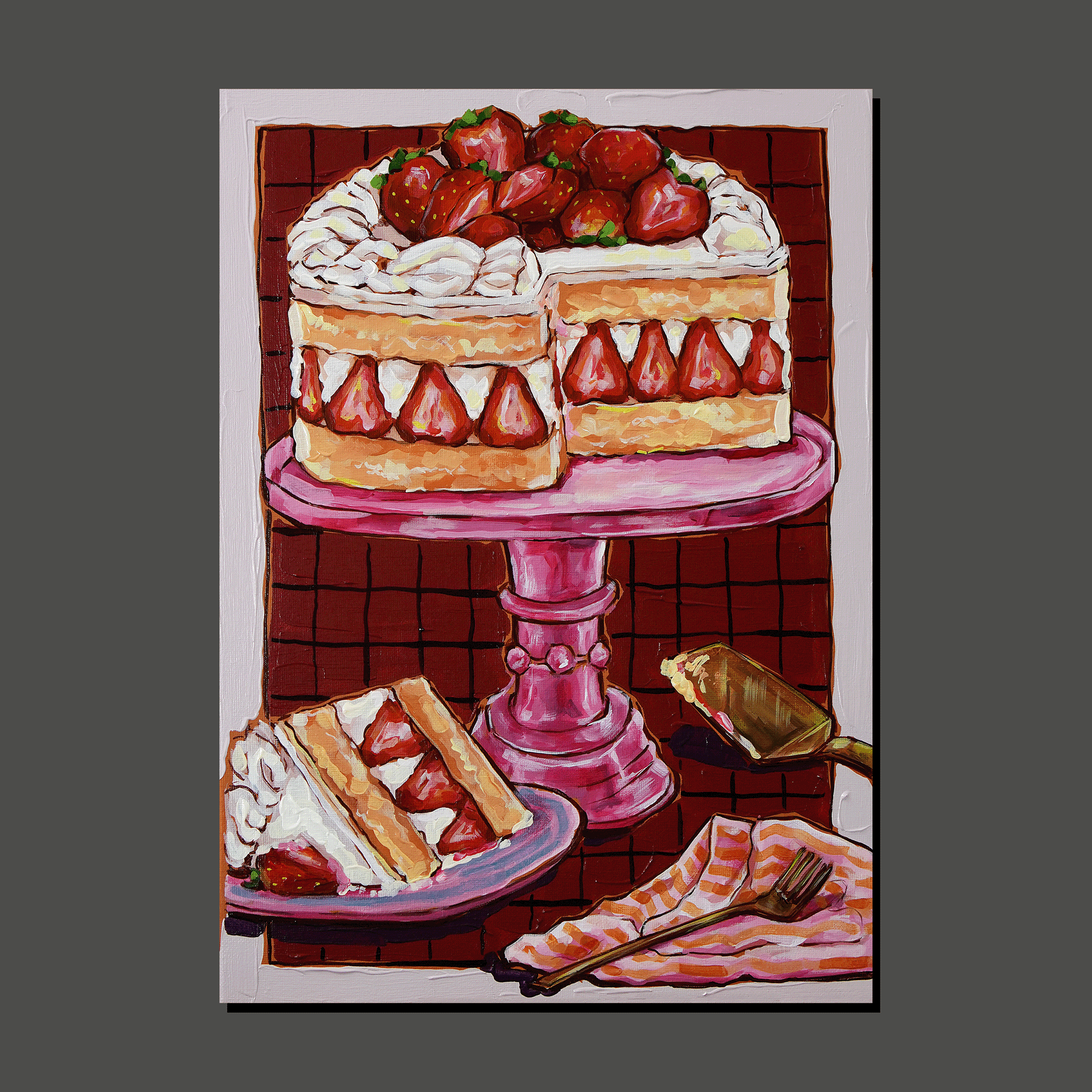 Fraisier (art print)