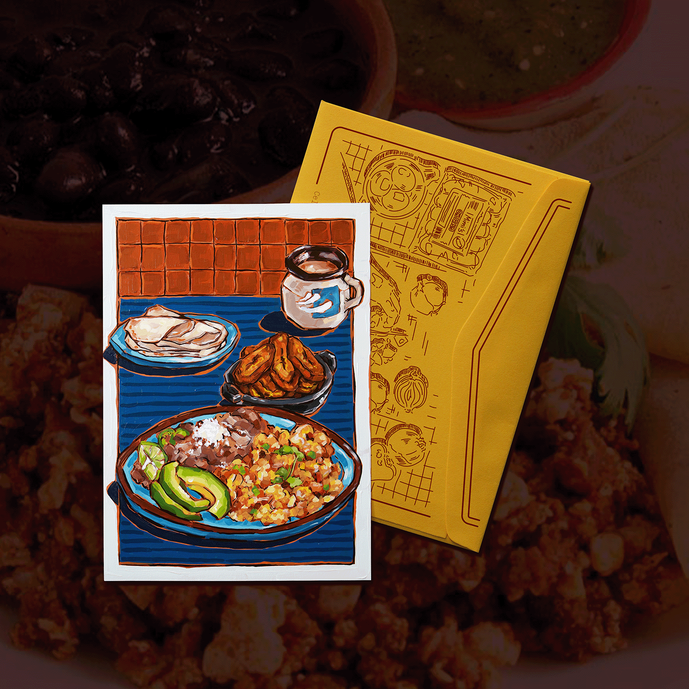F is for FOOD Past edition: H is for Heuvos con chorizo (Honduras)