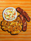 Plaintains and Hotdogs (print)