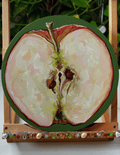 Apple slice (original painting)