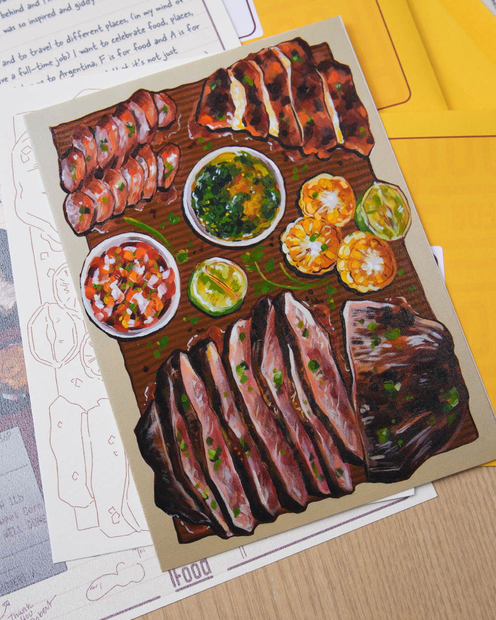 F is for FOOD Past edition: A is for Asado