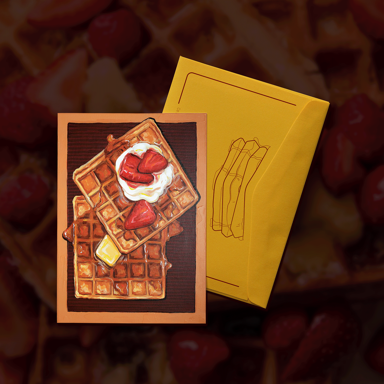 F is for FOOD Past edition: B is for Belgian waffles (Belgium)
