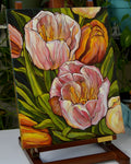 Blooming together (original painting)