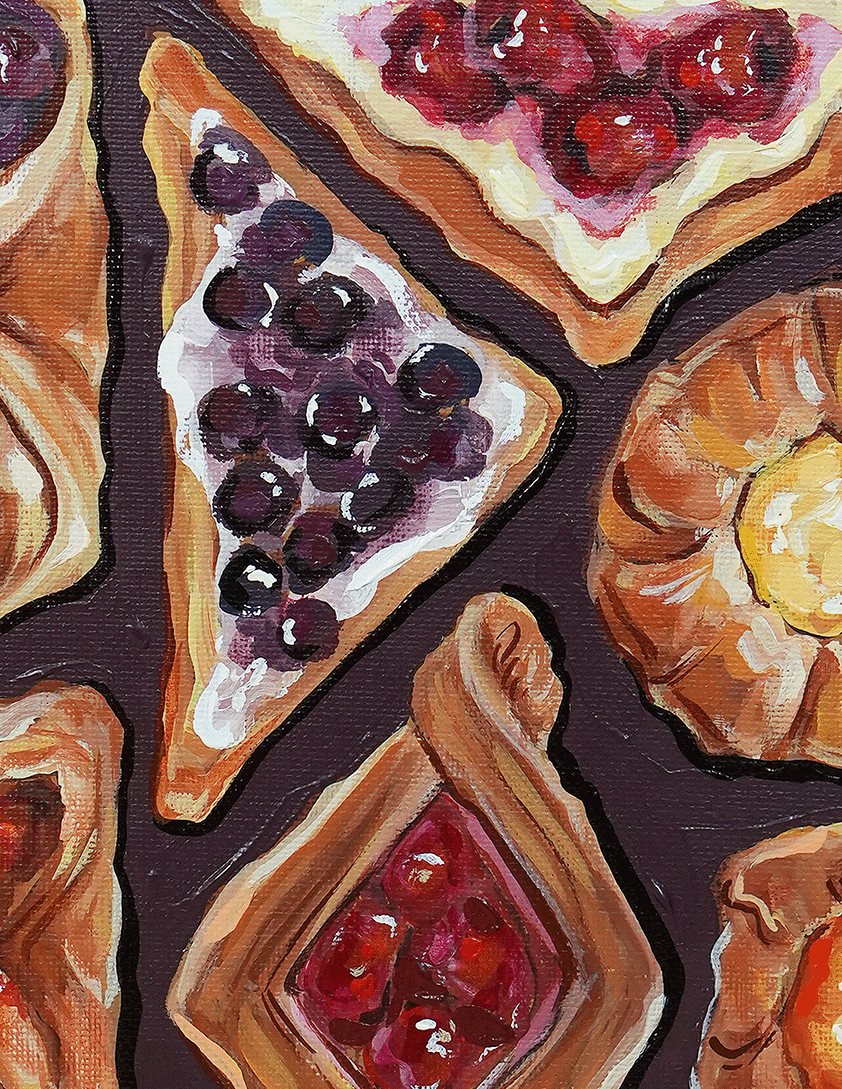 Infinite pastries (print)