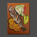 Fish and Plantains (art print)