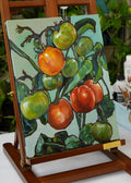 Growing tomatoes (original painting)
