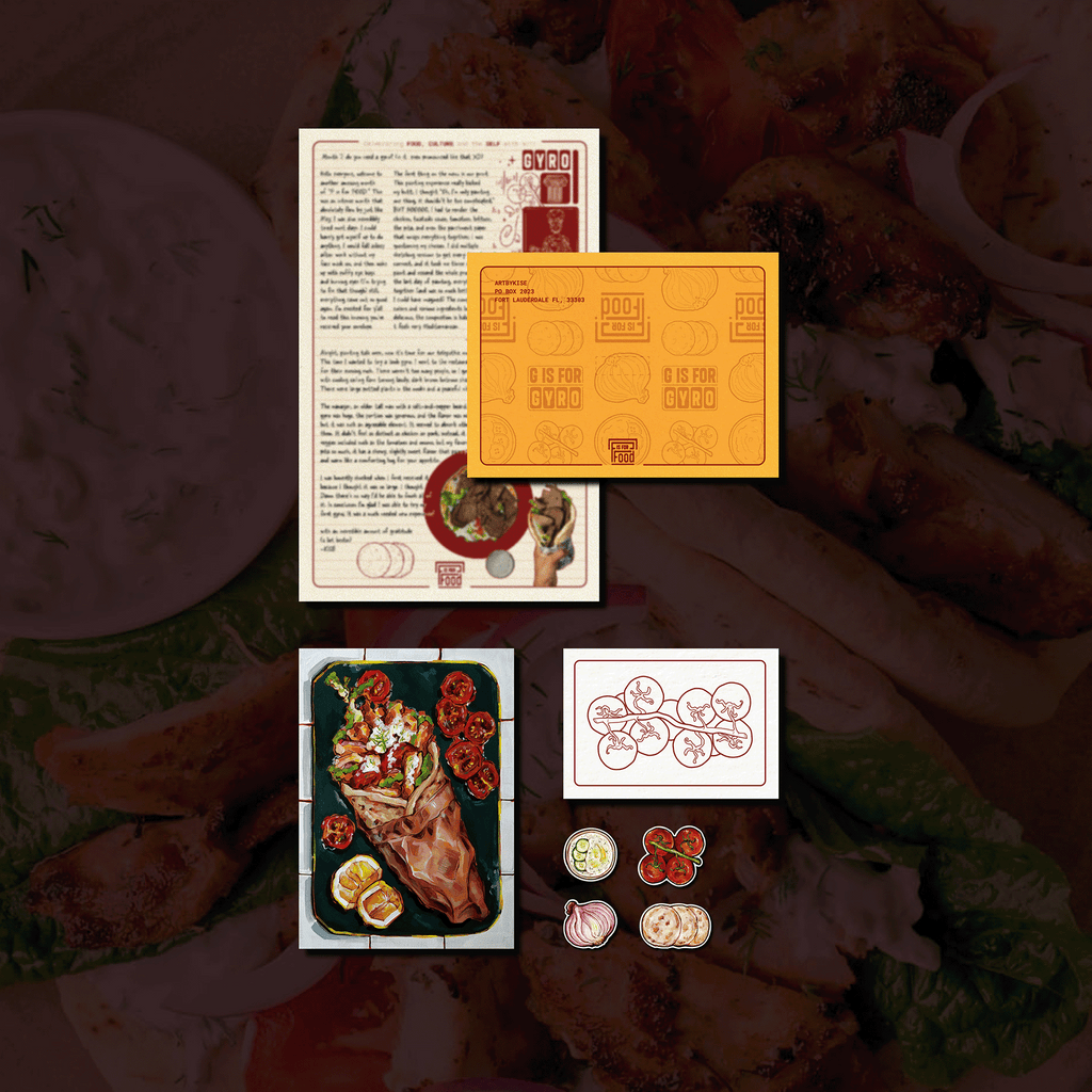 F is for FOOD Past edition: G is for Gyro (Greece)