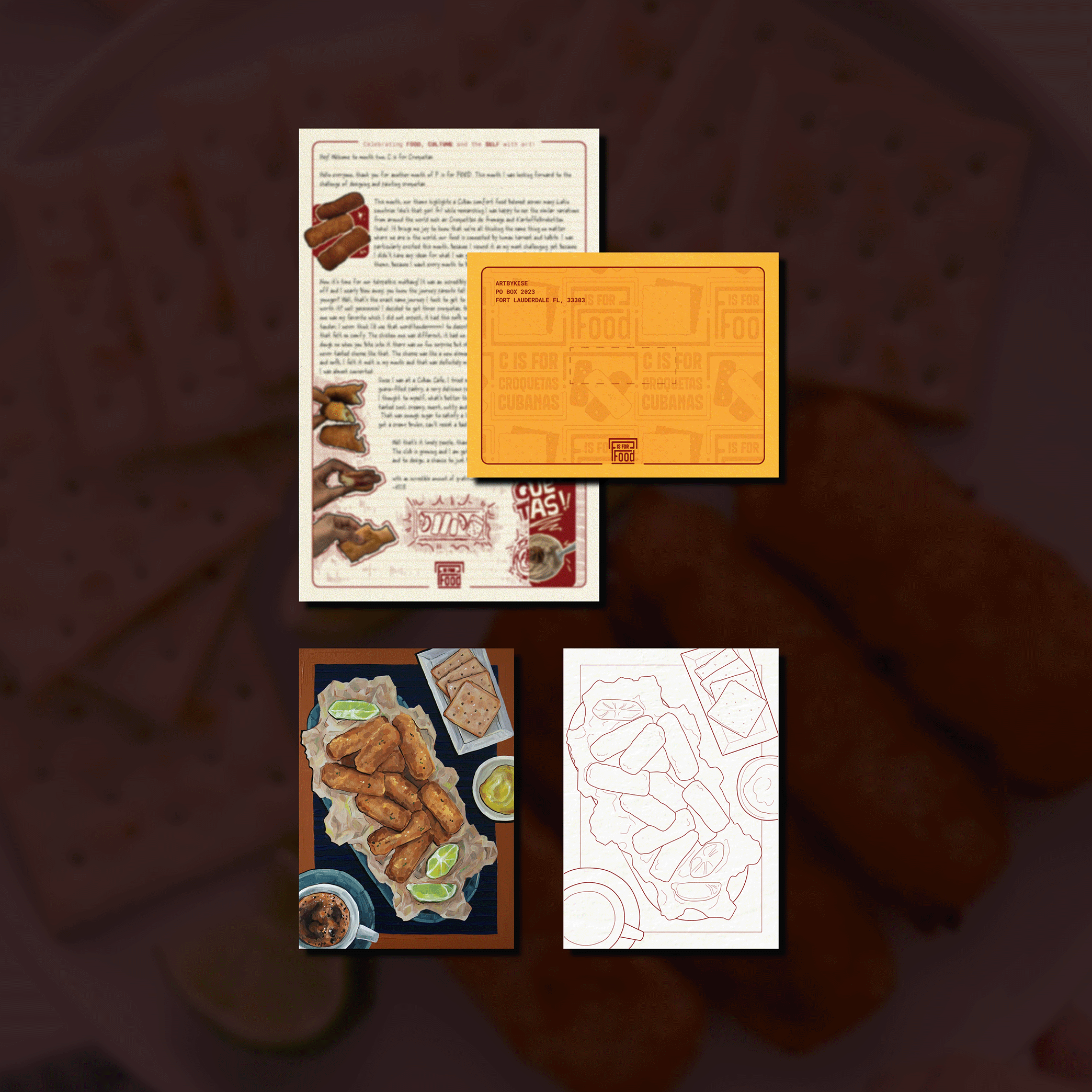 F is for FOOD Past edition: C is for Croquetas (Cuba)
