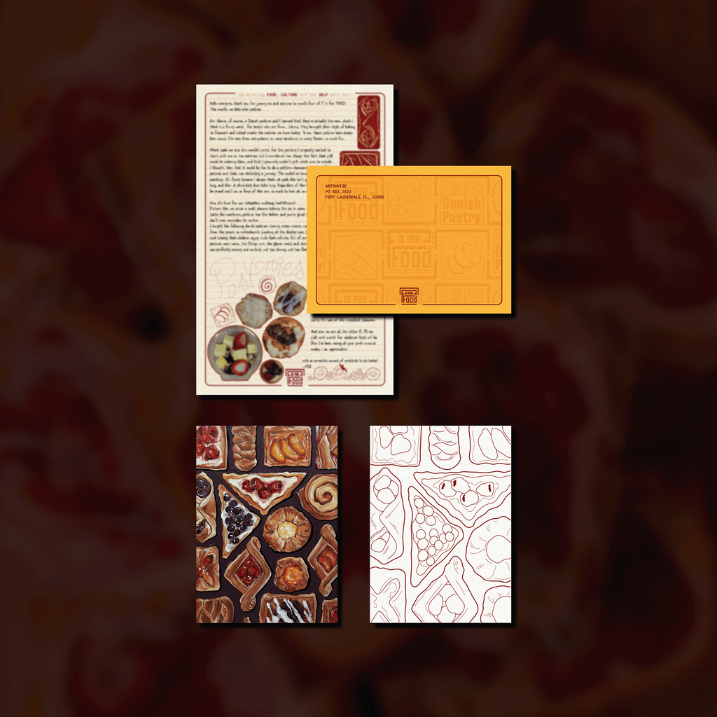F is for FOOD Past edition: D is for Danish pastry (Denmark)