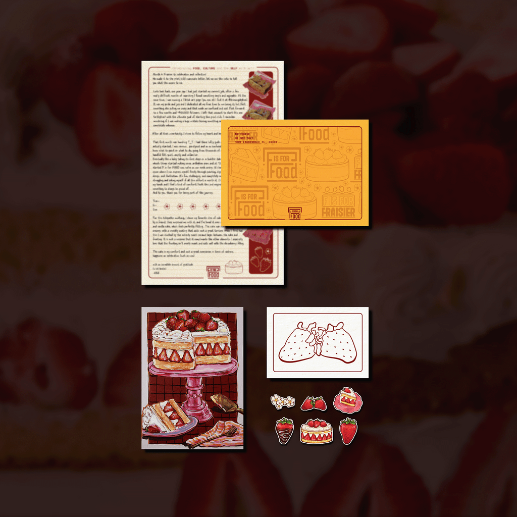 F is for FOOD Past edition: F is for Fraisier (France)