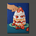 Indulgent berries (art print)