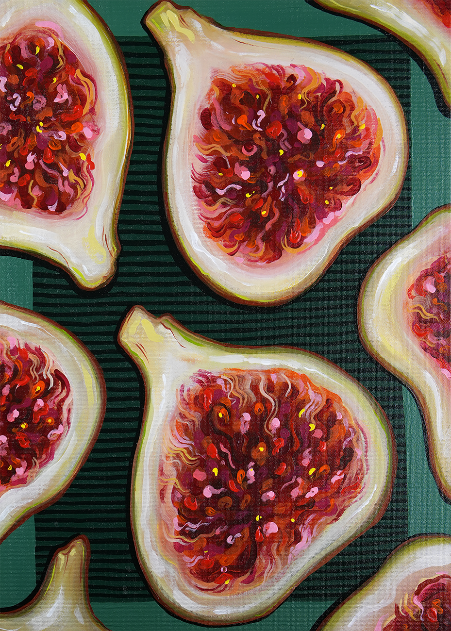 Infinite figs (original painting)