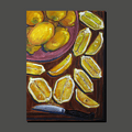 Lemon slices (art print)