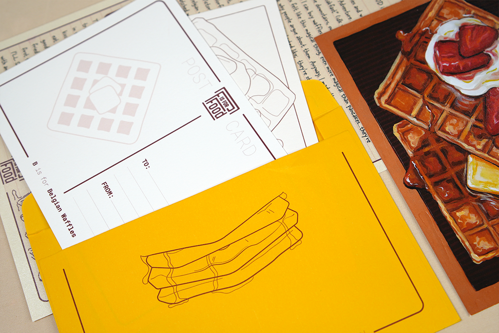 F is for FOOD Past edition: B is for Belgian waffles