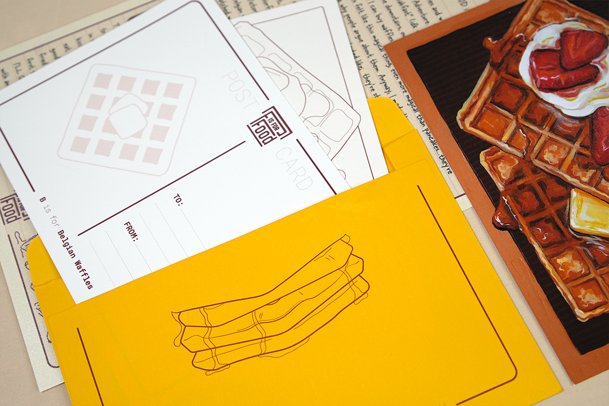 F is for FOOD Past edition: B is for Belgian waffles