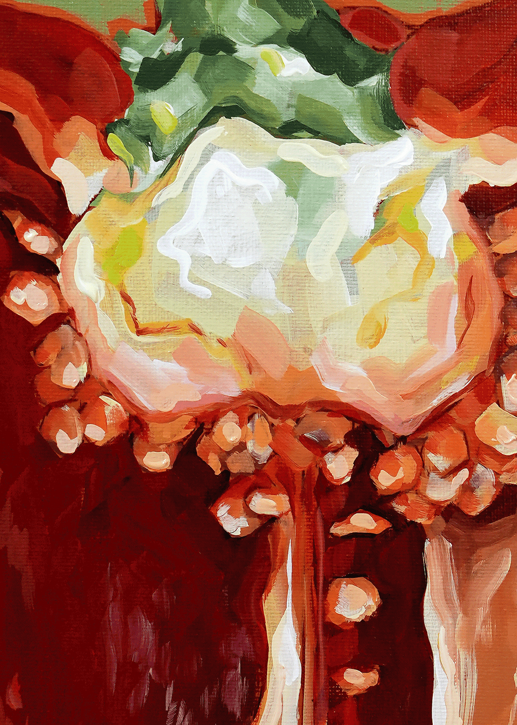 Red bell pepper ( original painting)