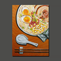 Tonkotsu ramen (art print)